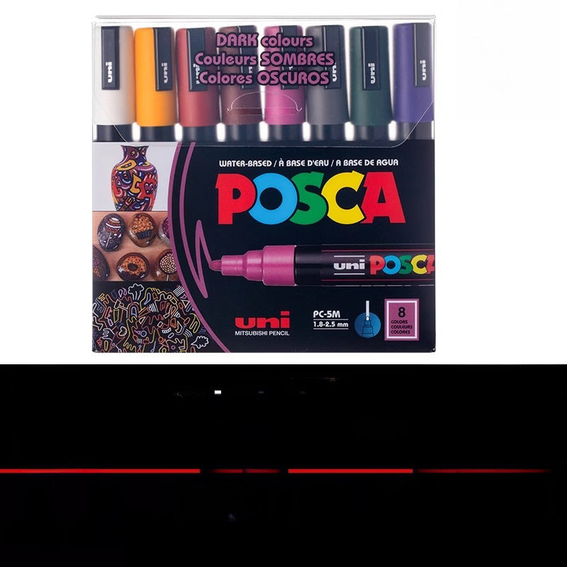 Japan PoscaBox Acrylic Marker Color Set