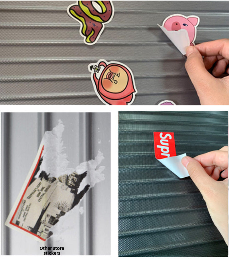 50pcs Travel Cityscape Stickers - Waterproof Decals