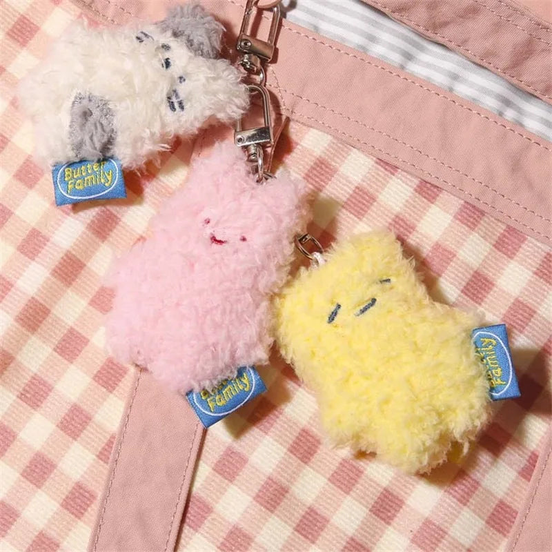 ButterBunny Plush Keychain Doll