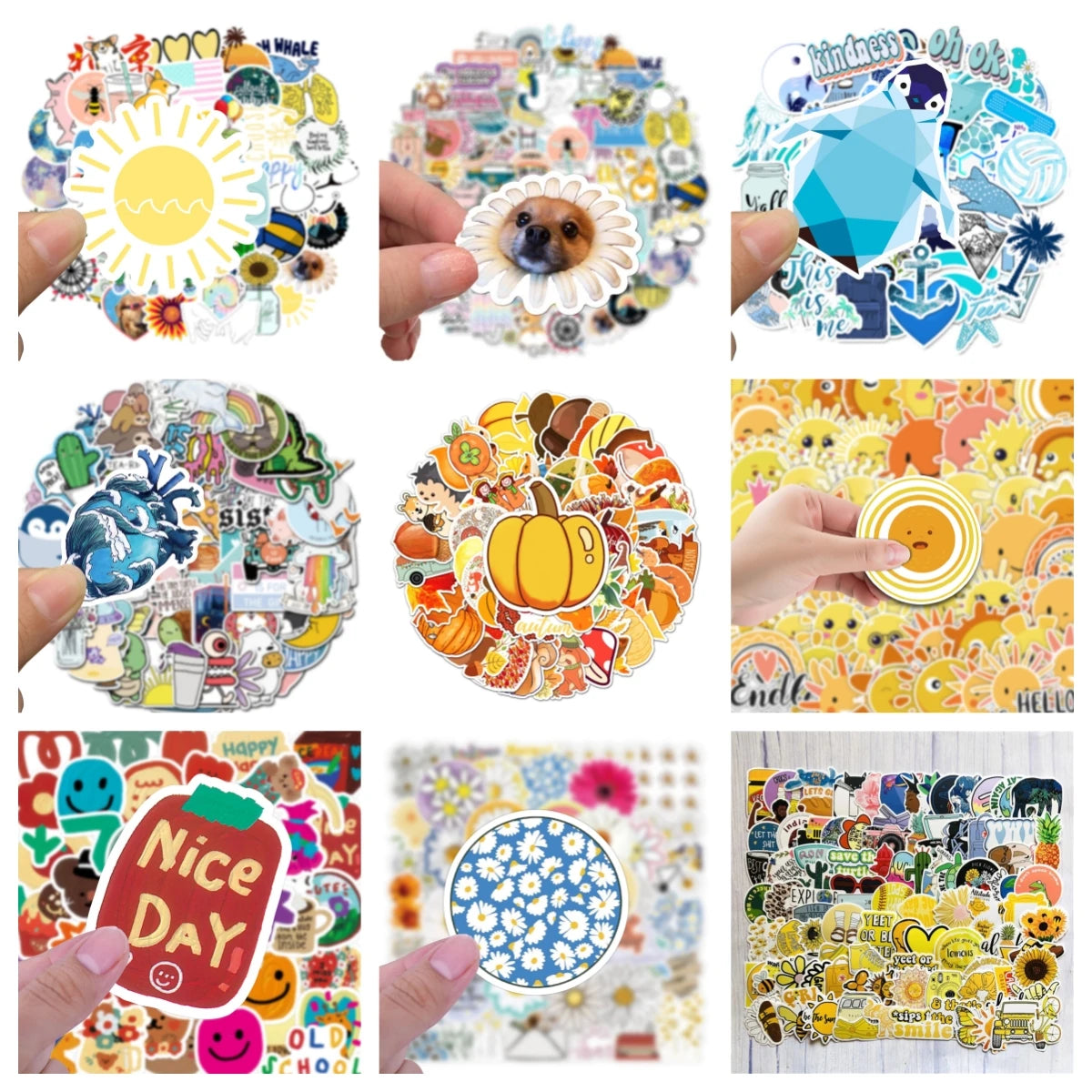 ColorBloom Graffiti Stickers