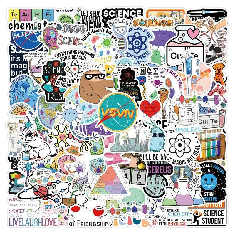BioChic Waterproof Sticker Pack