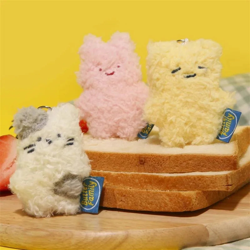 ButterBunny Plush Keychain Doll