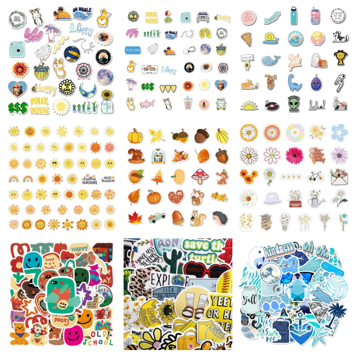 ColorBloom Graffiti Stickers