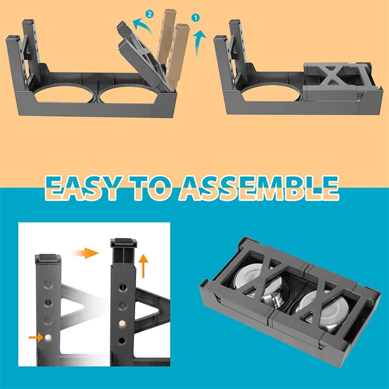 PawElevate Adjustable Dog Feeder