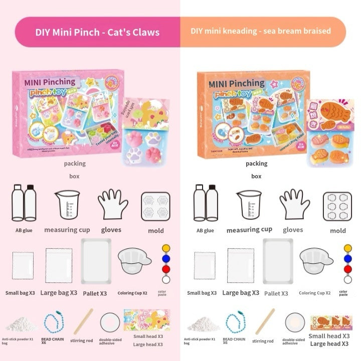 SquishyCraft DIY Stress Relief Kit(set)