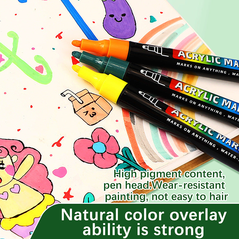 Guangna Pro Acrylic Marker Set