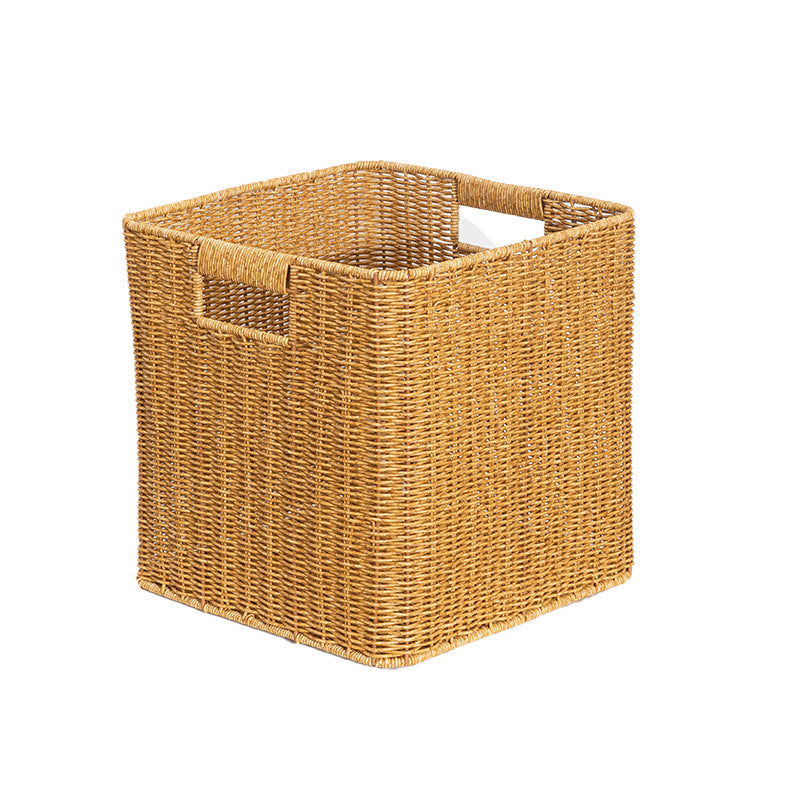 Imitation Rattan Storage Basket