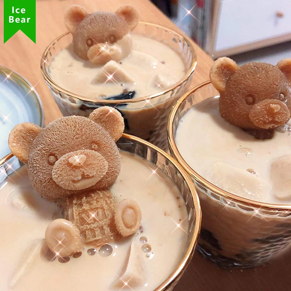 Teddy Bear Silicone Ice & Chocolate Mold