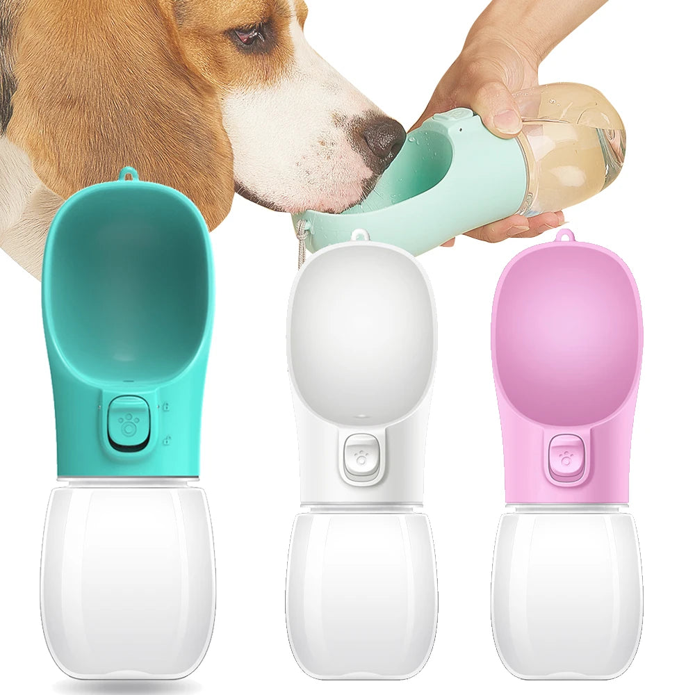 Portable Dog Water Bottle For Small Large Dogs Cat Walking Drinking Bowls