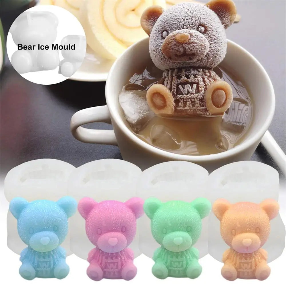 Teddy Bear Silicone Ice & Chocolate Mold