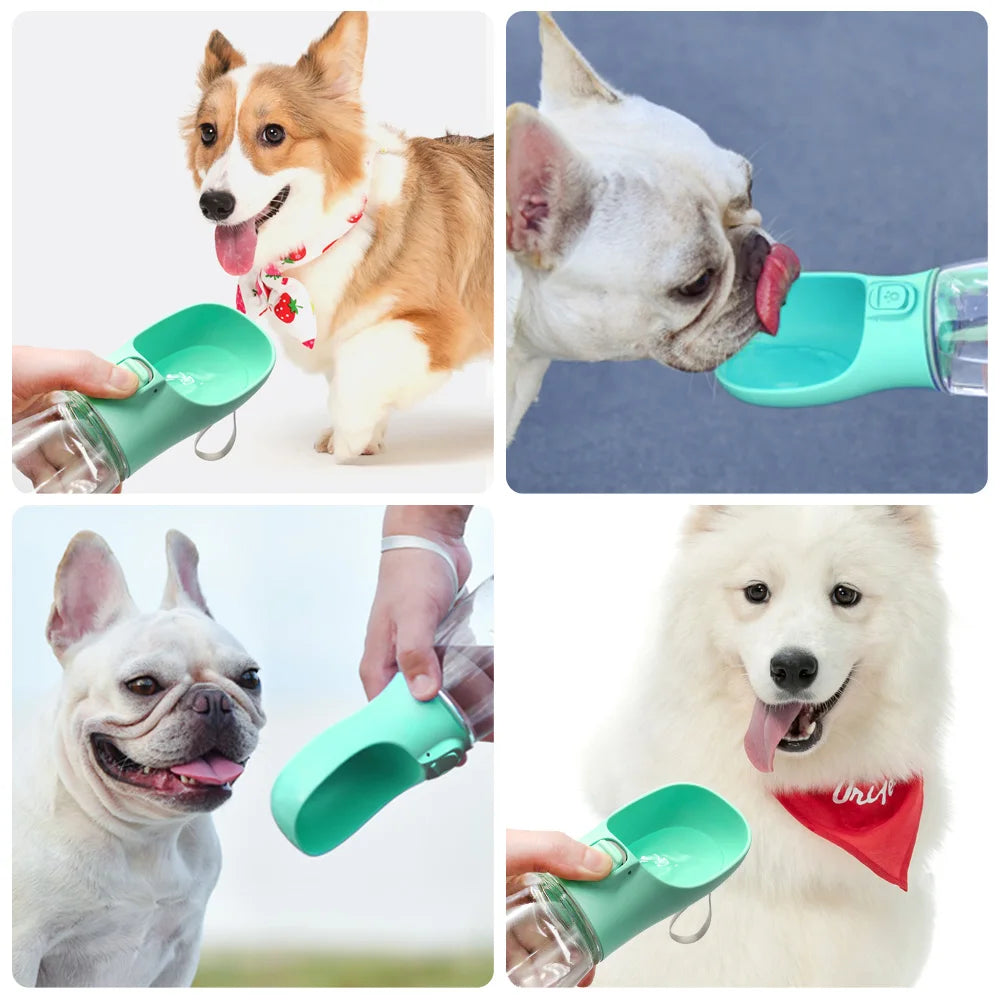 Portable Dog Water Bottle For Small Large Dogs Cat Walking Drinking Bowls