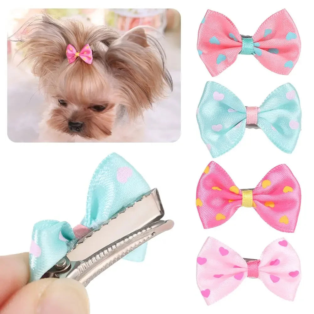 Puppy Grooming Bows Pet Hair Accessories