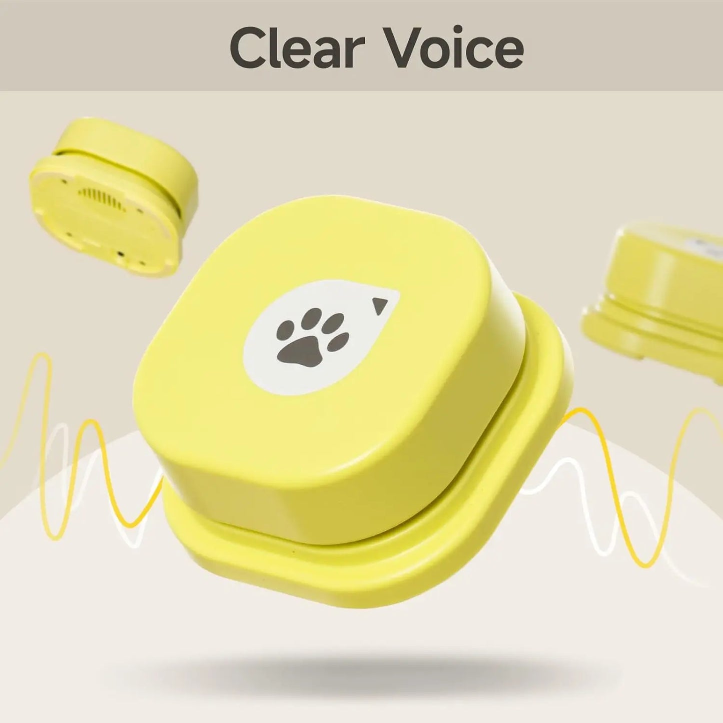 Dog Button Record Talking Pet Communication Vocal Training Interactive