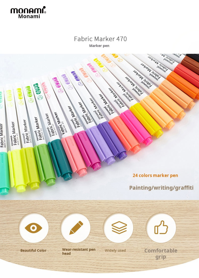 MonoArt Fabric Marker Pen Set